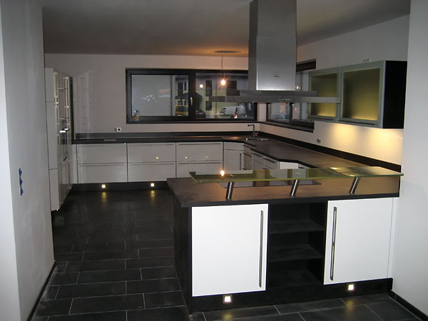 Die fertige Küche